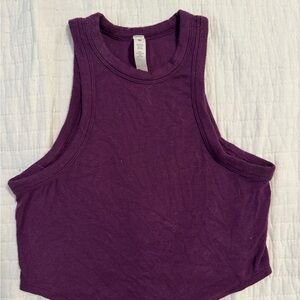 Lululemon Hold Tight Cropped Tank in Dramatic Magenta